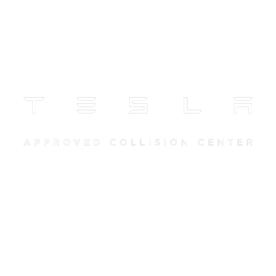 Tesla Approved Collision Center badge